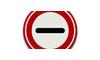RVV Verkeersbord F10 - Stop. (In het bor kan worden aangegeven door wie of waarom het bord wordt toegepast) stop halt halthouden breed